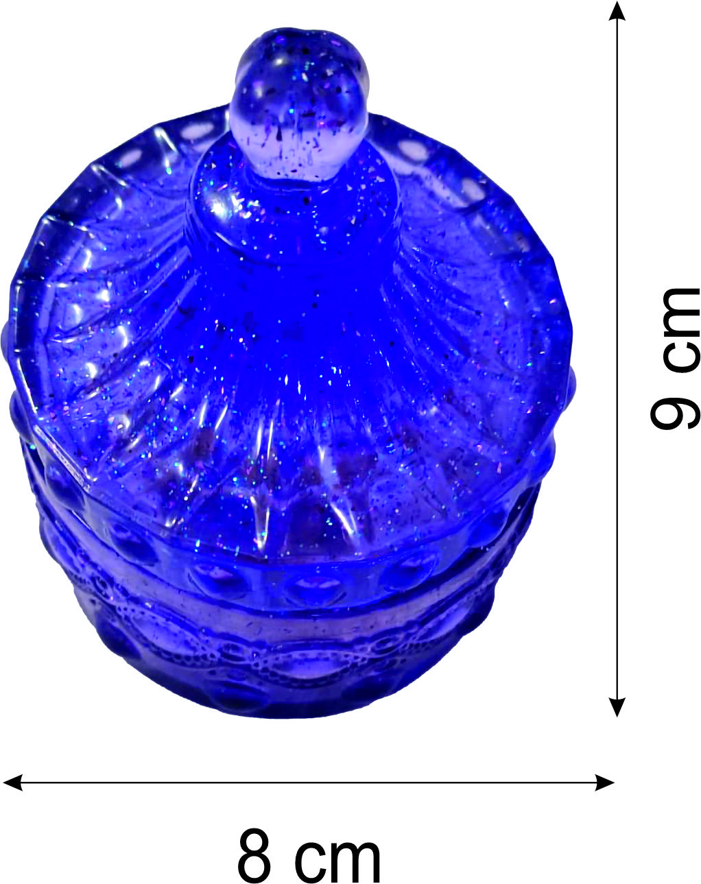 Tray with Utility Box (Voilet) - (Set of 3) - Image 2